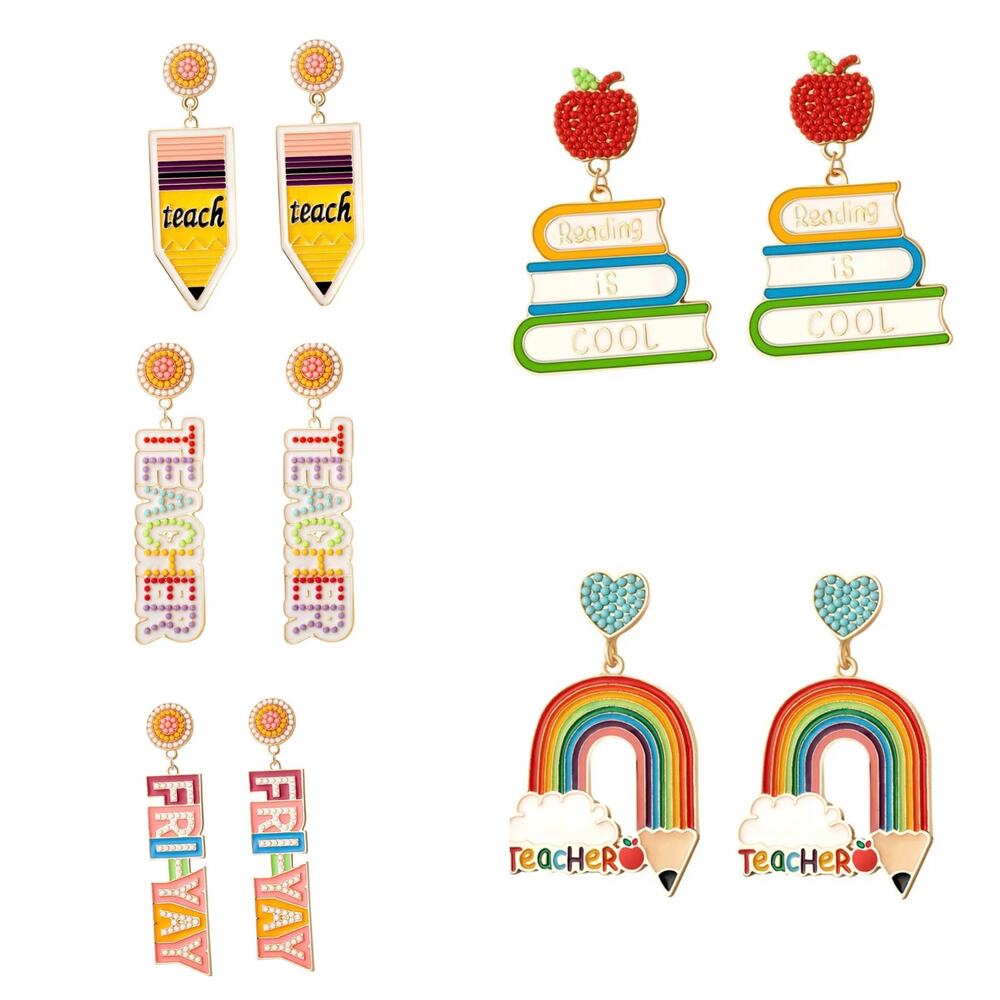 Teacher Dangle Earrings